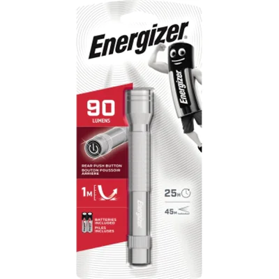 Energizer Taschenlampe E300695900 Metall LED +2AA silber Energizer Taschenlampe E300695900 Metall LED +2AA silber