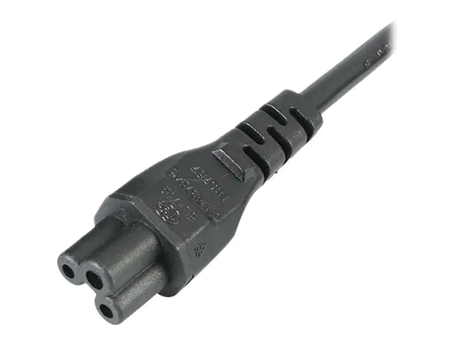 StarTech.com 1 m GB Laptop Ladekabel, BS 1363 auf C5, 2,5A 250V, 18AWG, Notebook / Laptop Ersatzstromkabel, UK Laptop Netzteil Stromkabel, Kleeblatt/Mickey Mouse Netzkabel (PXTNB3SUK1M)