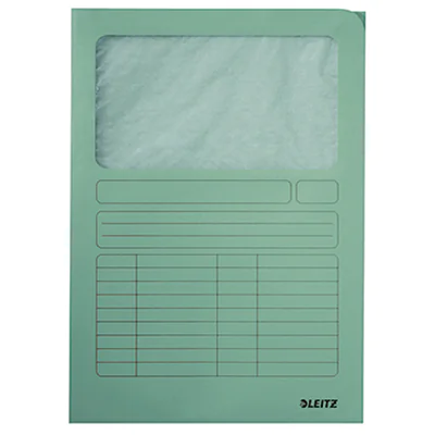 Leitz Sichtmappe DIN A4 160g/m² Manilakarton, recycelt hellgrün 100 St./Pack. Leitz Sichtmappe DIN A4 160g/m² Manilakarton, recycelt hellgrün 100 St./Pack.