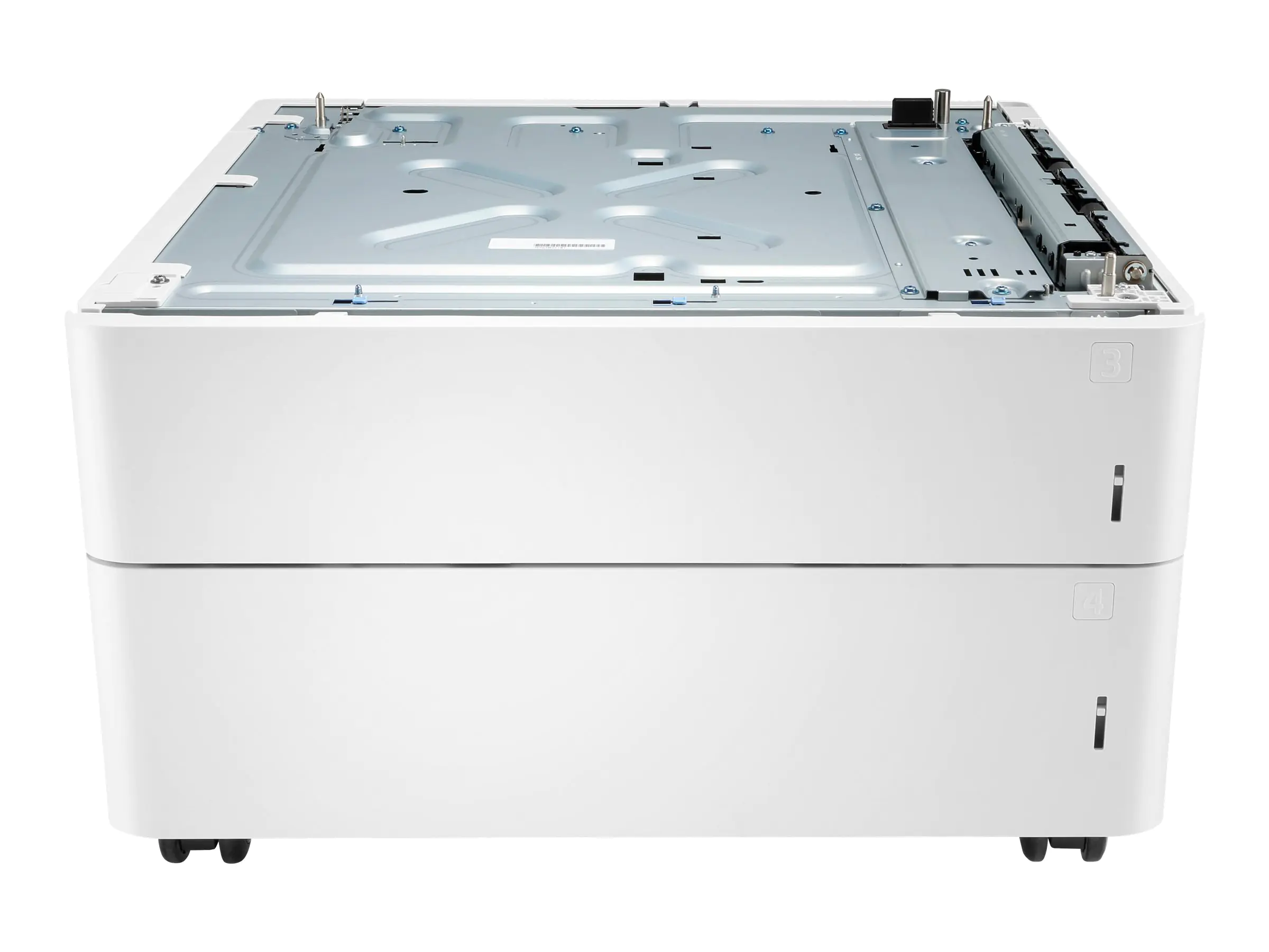 HP Papierzuführung und Unterstand - Medienschacht - 1100 Blätter in 2 Schubladen (Trays) - für Color LaserJet Enterprise MFP M776; LaserJet Enterprise Flow MFP M776