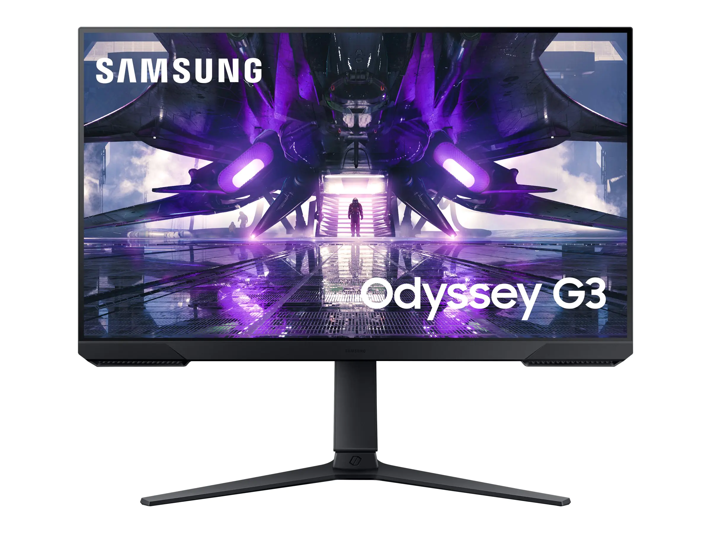 Samsung Odyssey G3 S27AG322NU - LED-Monitor - 68.6 cm (27") - 1920 x 1080 Full HD (1080p) @ 165 Hz - VA - 250 cd/m² - 3000:1 - 1 ms - HDMI, DisplayPort - Schwarz