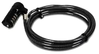 PORT Designs 901209 - 1,8 m - Zahlenschloss - Nickel - PVC - Stahl - Zink - Schwarz