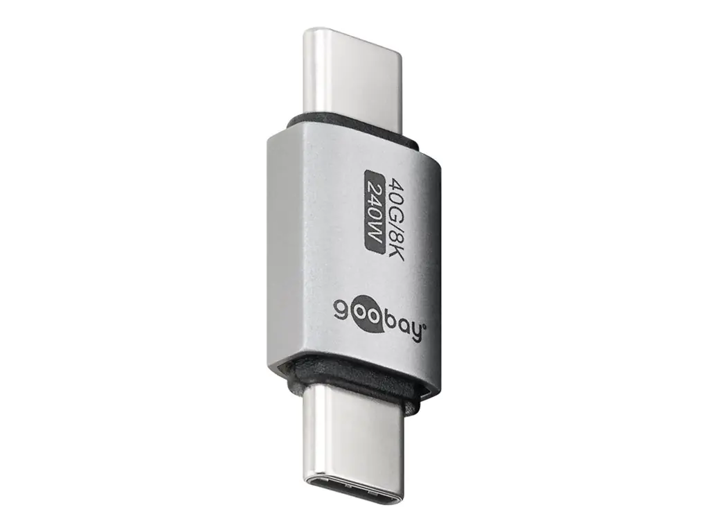 Goobay USB-C -Adapter gerade USB4 - -Stecker> - Adapter