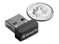 Verbatim Store 'n' Stay NANO - USB-Flash-Laufwerk - 32 GB - USB 2.0