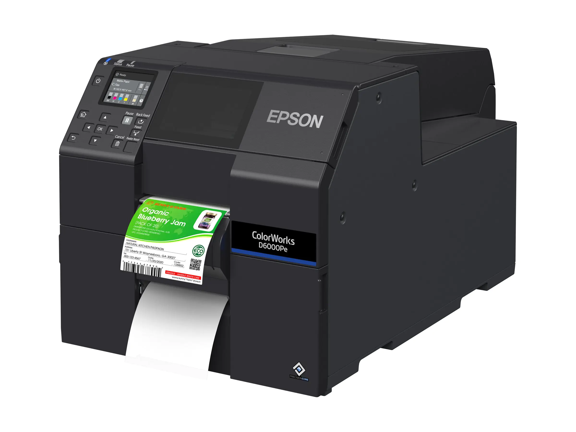 Epson ColorWorks CW-D6000Pe - Etikettendrucker - Farbe - Tintenstrahl - Rolle (11,2 cm)