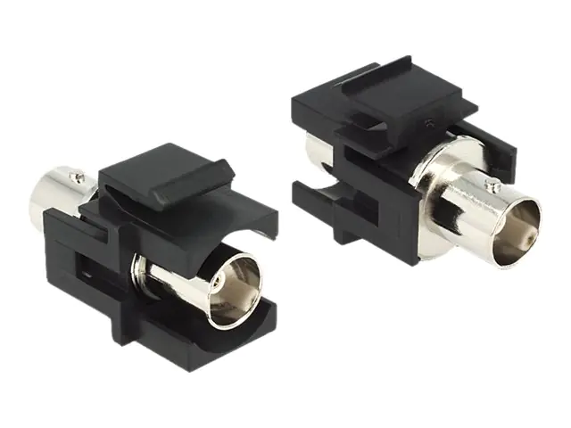 Delock - Modularer Einschub (Kopplung) - BNC - Schwarz