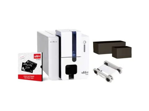 Evolis Edikio Flex Price Tag solution einseitig 12 Punkte/mm 300dpi USB - Drucker - Farbig