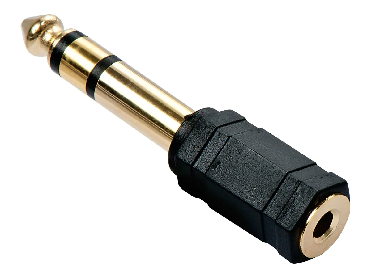Lindy - Audio-Adapter - Stereo-Stecker (M) bis Stereo Mini-Klinkenstecker (W)