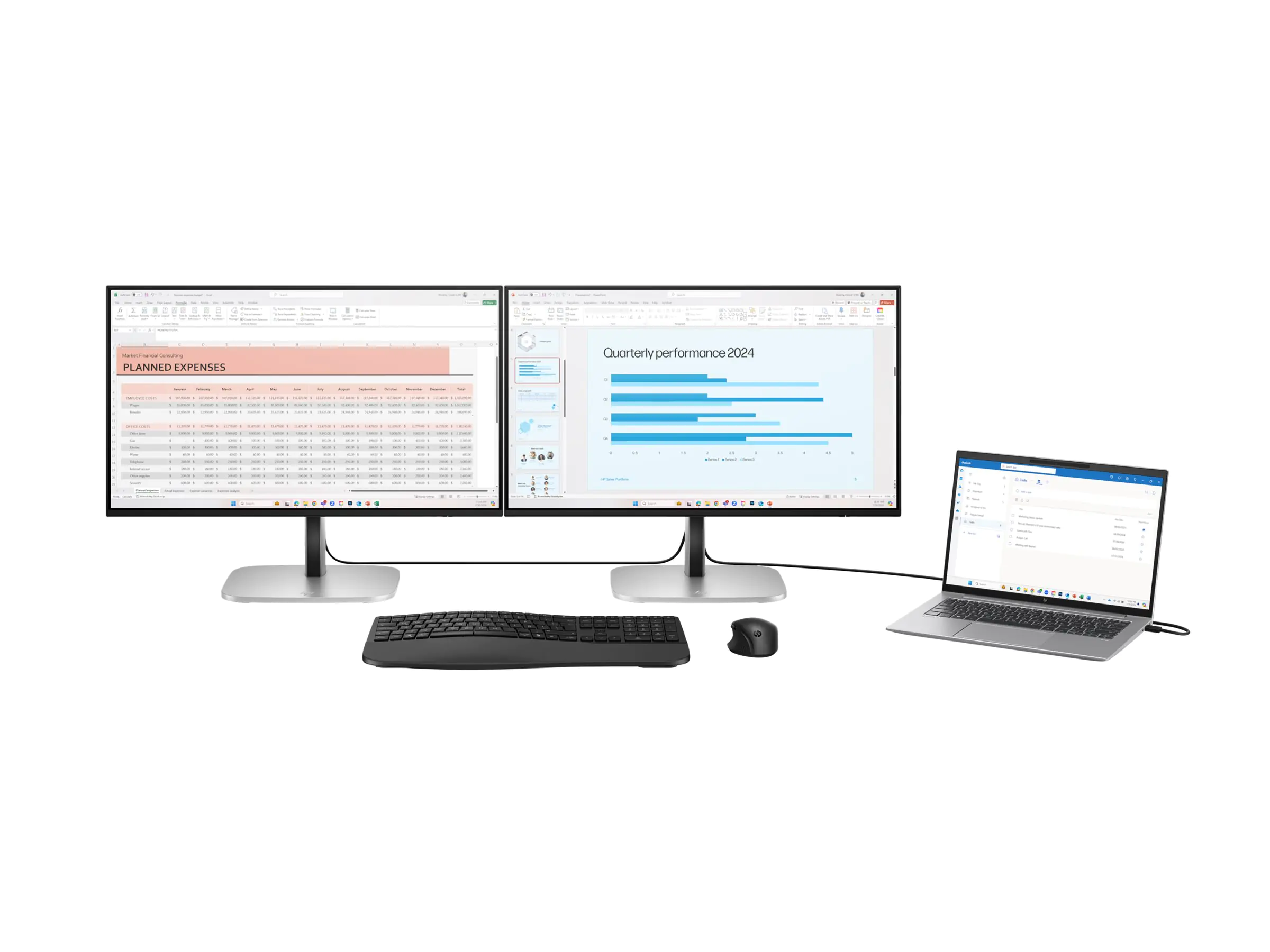 HP 524pu - Series 5 Pro - LED-Monitor - 61 cm (24")
