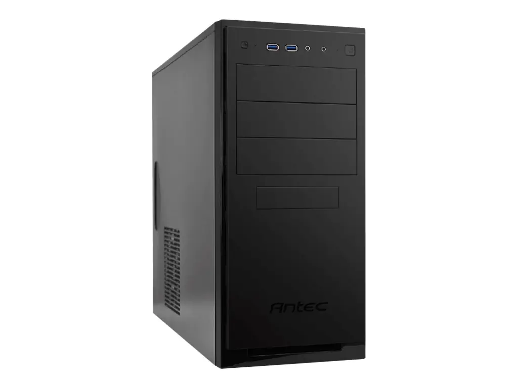Antec New Solution NSK4100 - Tower - ATX - ohne Netzteil - mattschwarz