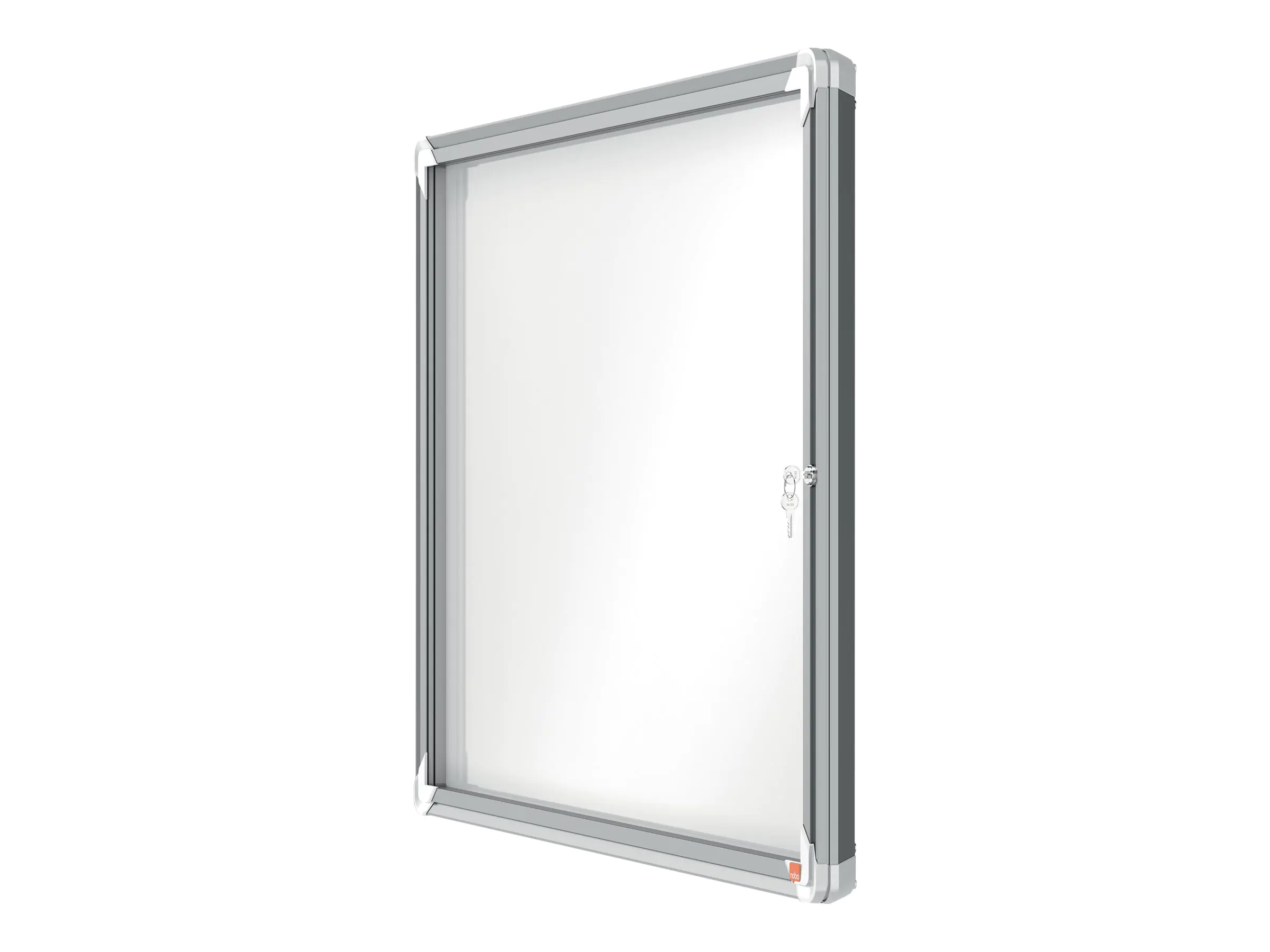 Nobo Schaukasten 1902559 97,2x69,2x3,7cm 8xDIN A4 silber