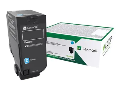 Lexmark - Cyan - Original - Tonerpatrone LCCP, LRP - für Lexmark CS720de, CS720dte, CS725de, CS725dte, CX725de, CX725dhe, CX725dthe