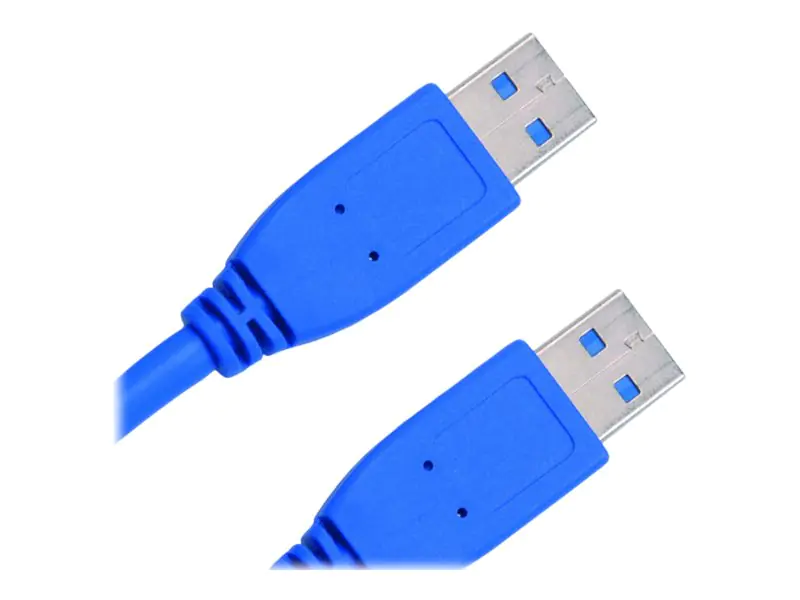 Jou Jye Computer CC 130 - USB-Kabel - USB Typ A (S) zu USB Typ A (S) - USB 3.0 - 50 cm - Blau