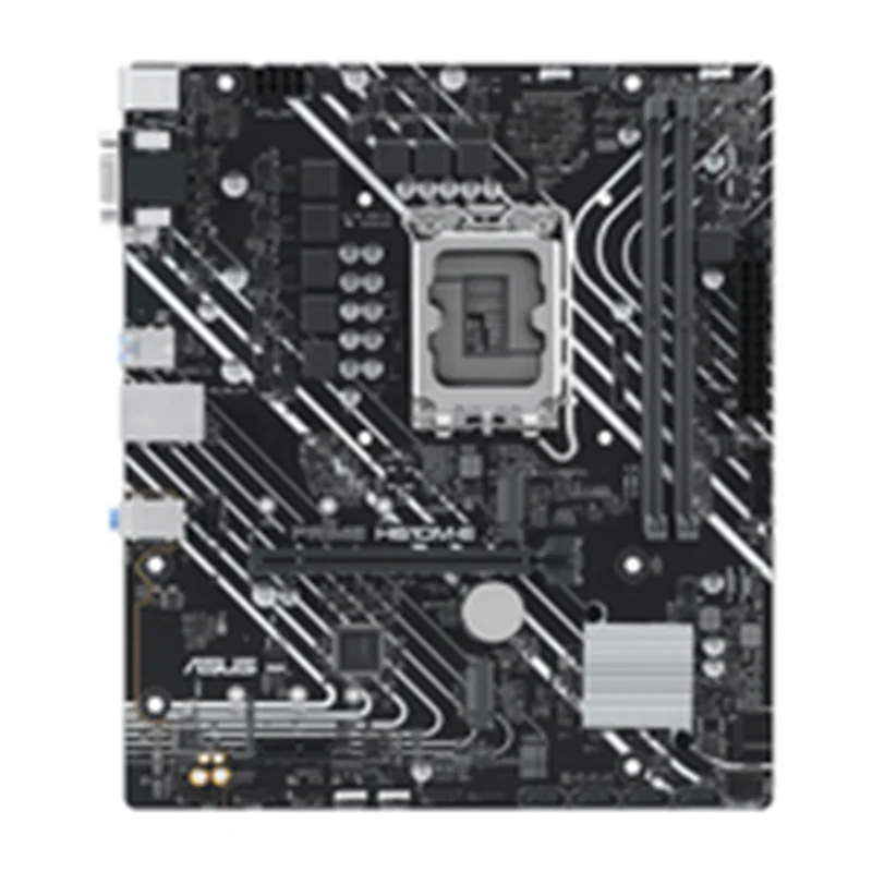 ASUS PRIME H610M-E-CSM - Motherboard - micro ATX - LGA1700 Sockel - H610 Chipsatz - USB 3.2 Gen 1 - Gigabit LAN - Onboard-Grafik (CPU erforderlich) 90MB1G10-M0EAYC
