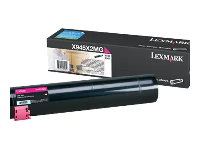Lexmark - Hohe Ergiebigkeit - Magenta - Original - Tonerpatrone LCCP - für Lexmark X940e, X940e Page Plus Solution, X945e, X945e Page Plus Solution