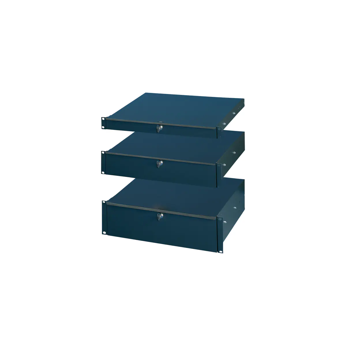 SCHROFF 19"SCHUBFACH RAL7021 20110-181 - Rack-Zubehör