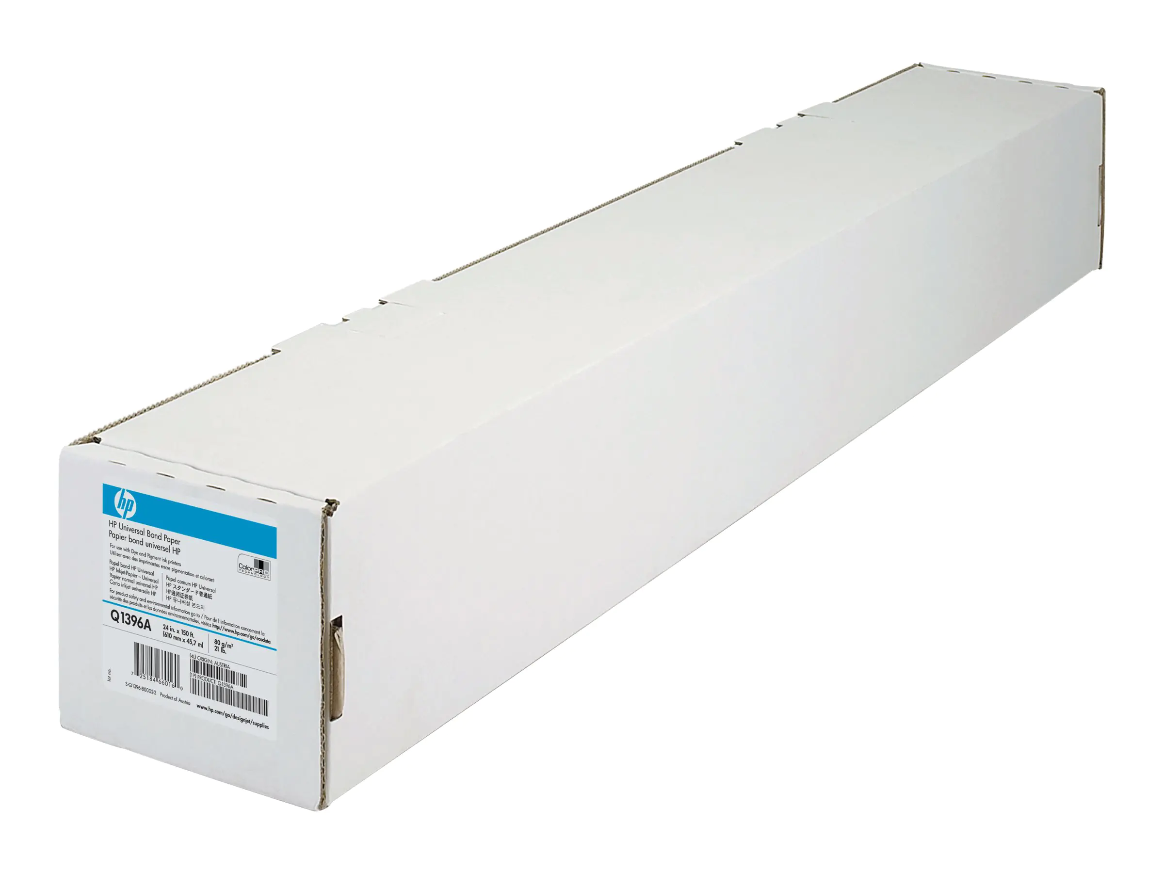 HP Plotterpapier Universal 610 mm x 45,7 m (B x L) 80g/m² matt