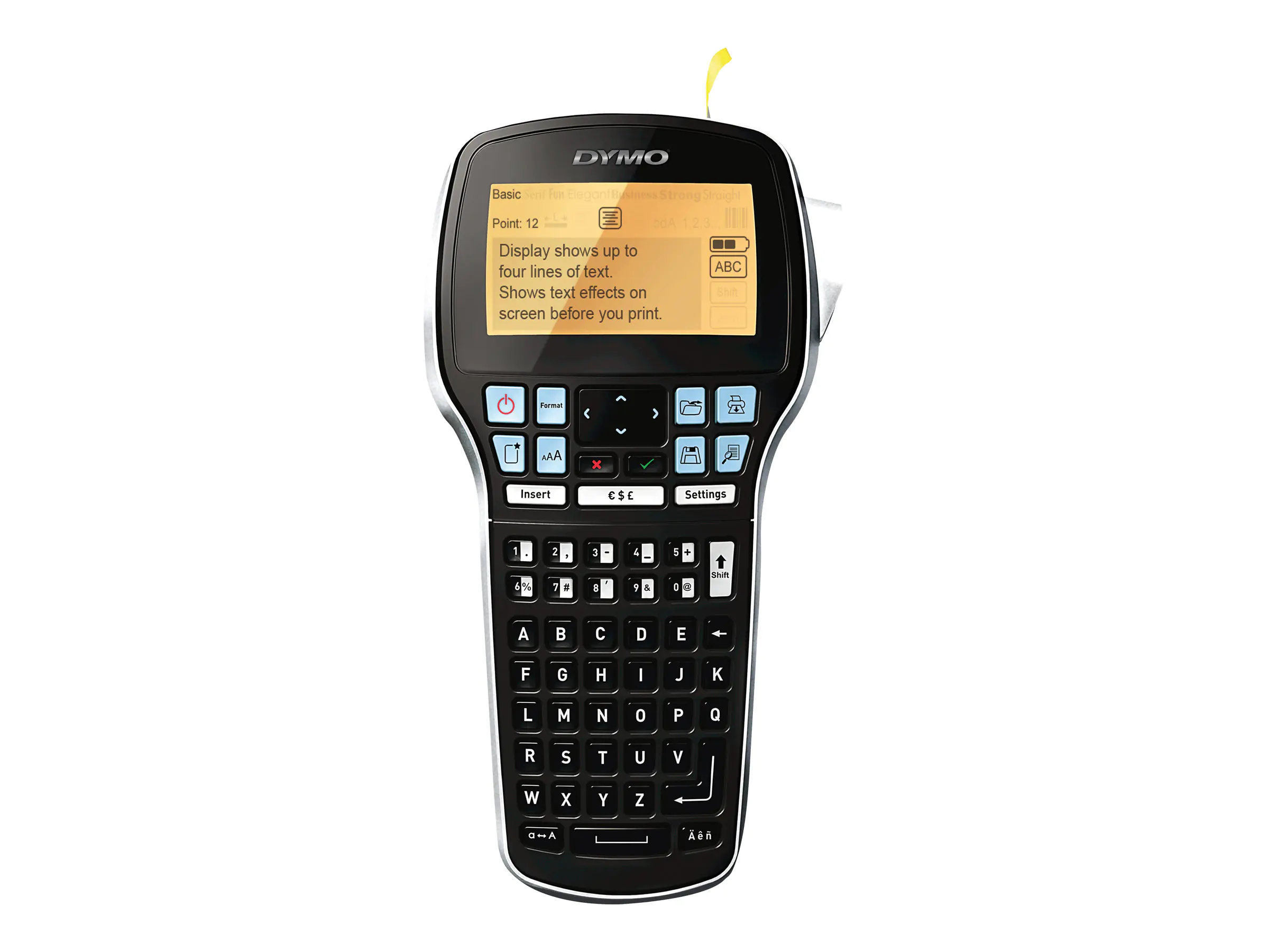 Dymo LabelMANAGER 420P - Beschriftungsgerät - s/w - Thermotransfer - Rolle (1,9 cm) S0915480