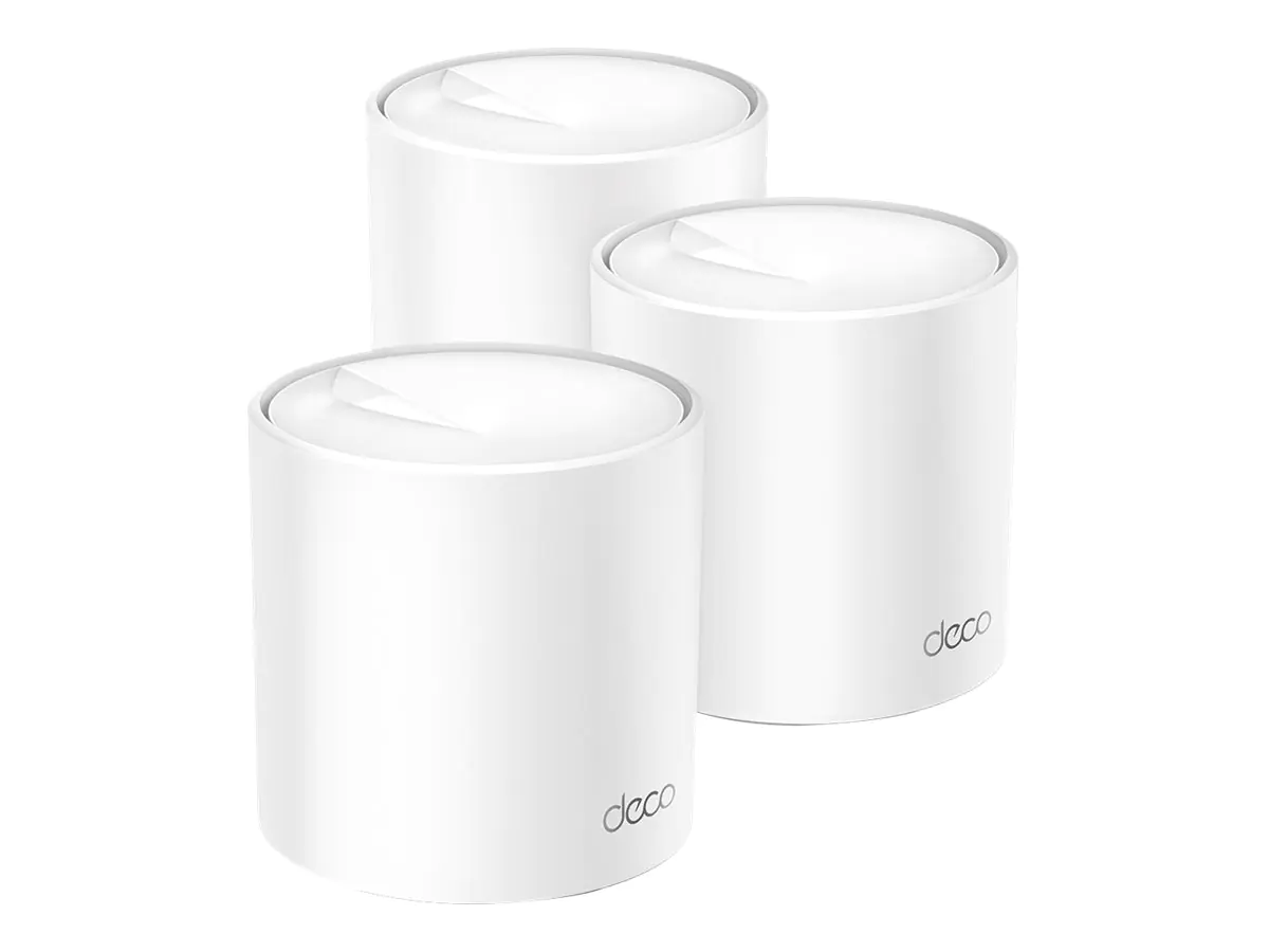 TP-Link Deco X50 - WLAN-System - (2 Router) - Netz 1GbE - Wi-Fi 6 - Dual-Band