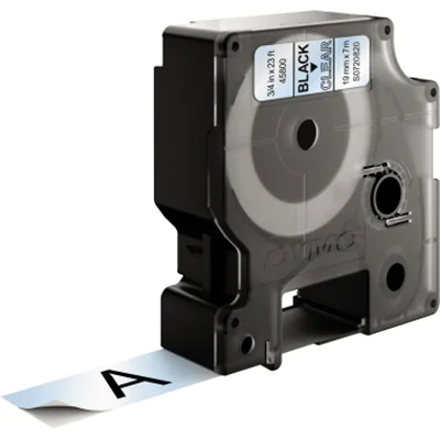 DYMO Schriftbandkassette D1 S0720820 19mmx7m sw auf tr DYMO Schriftbandkassette D1 S0720820 19mmx7m sw auf tr