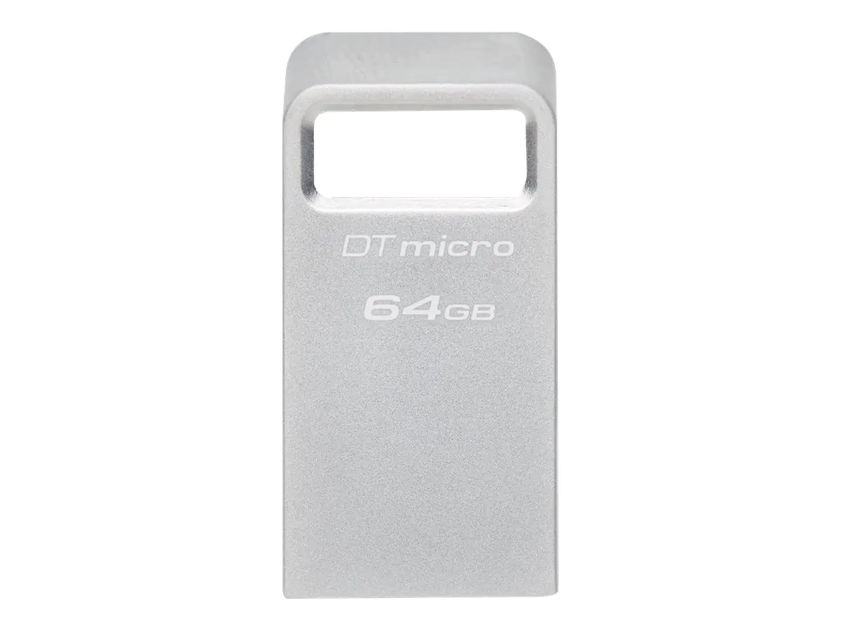 Kingston DataTraveler Micro - USB-Flash-Laufwerk - 64 GB - USB 3.2 Gen 1 Kingston DataTraveler Micro - USB-Flash-Laufwerk - 64 GB - USB 3.2 Gen 1