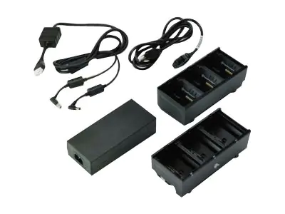 Zebra 3-Slot Battery Charger Connected via Y Cable - Batterieladegerät - Ausgangsanschlüsse: 3 - Großbritannien (Packung mit 2) - für QLn 220, 220 Healthcare, 320, 420; ZQ500 Series ZQ510, ZQ520; ZQ600 Series ZQ610, ZQ620 Zebra 3-Slot Battery Charger Connected via Y Cable - Batterieladegerät - Ausgangsanschlüsse: 3 - Großbritannien (Packung mit 2) - für QLn 220, 220 Healthcare, 320, 420; ZQ500 Series ZQ510, ZQ520; ZQ600 Series ZQ610, ZQ620