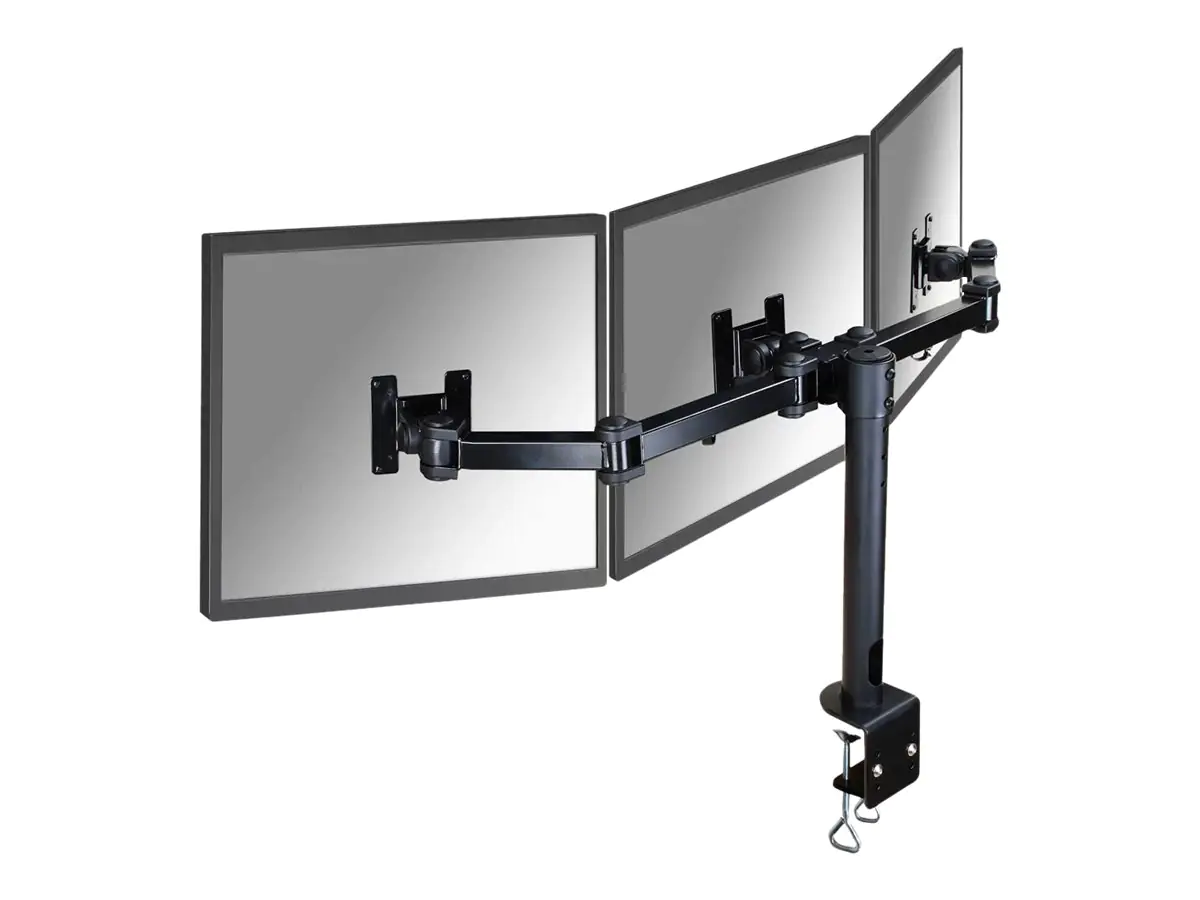 Neomounts FPMA-D960D3 - Befestigungskit - Voll beweglich - für 3 LCD-Anzeigen - Schwarz - Bildschirmgröße: 25.4-53.3 cm (10"-21") - Klemmmontage, Tischmontage Neomounts FPMA-D960D3 - Befestigungskit - Voll beweglich - für 3 LCD-Anzeigen - Schwarz - Bildschirmgröße: 25.4-53.3 cm (10"-21") - Klemmmontage, Tischmontage