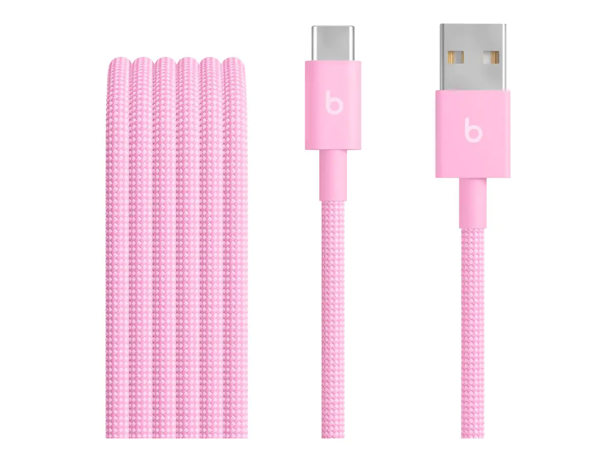 Apple USB-Kabel - USB (M) zu USB-C (M) - USB 2.0 - 1.5 m - geflochten, USB Fast Charge (15W)