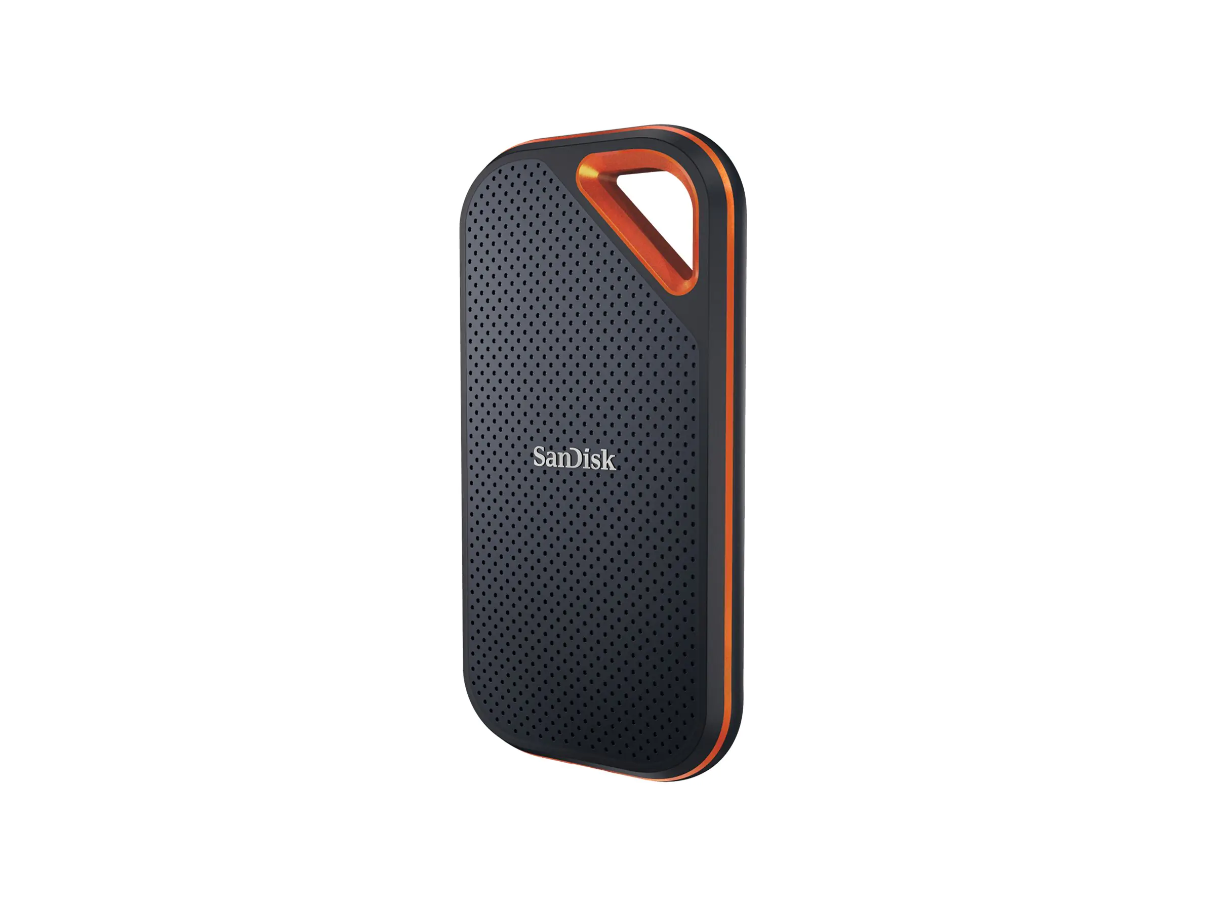 SanDisk Extreme PRO Portable V2 - SSD - verschlüsselt - 1 TB - extern (tragbar) - USB 3.2 Gen 2x2 (USB-C Steckverbinder) - 256-Bit-AES - für Intel Next Unit of Computing 13 Extreme Kit - NUC13RNGi7