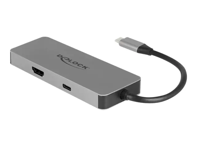 DeLOCK USB Type-C Docking Station for Mobile Devices - Dockingstation - USB-C - HDMI