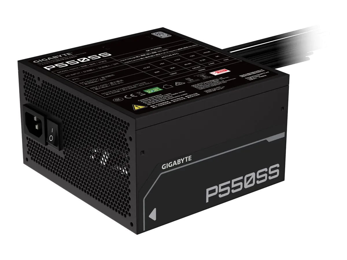 Gigabyte P550SS - Netzteil (intern) - ATX12V GP-P550SS
