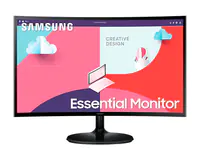 Samsung S27C360EAU - S36C Series - LED-Monitor - gebogen - 68 cm (27") - 1920 x 1080 Full HD (1080p) @ 75 Hz - VA - 250 cd/m² - 3000:1 - 4 ms - HDMI, VGA - Schwarz