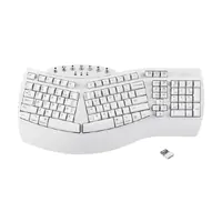 Perixx PERIBOARD-612W DE ergonomische Tastatur Dualmodus Funk/Bluetooth Windows/Mac - Tastatur - Perixx PERIBOARD-612W DE ergonomische Tastatur Dualmodus Funk/Bluetooth Windows/Mac - Tastatur -