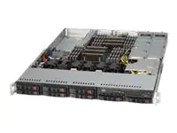 Supermicro SC113 AC2-R706WB2 - Rack-Montage - 1U - Erweitertes ATX - SATA/SAS/PCI Express - Hot-Swap 750 Watt - Schwarz