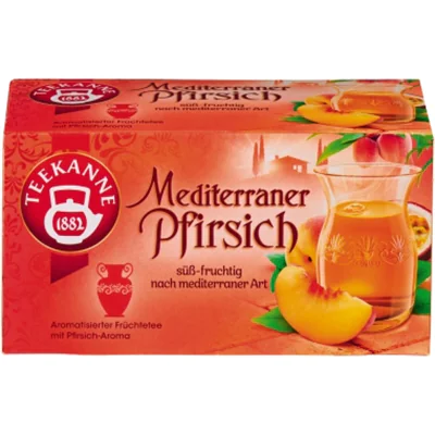Teekanne Mediterraner Pfirsich 7262 20 St./Pack. Teekanne Mediterraner Pfirsich 7262 20 St./Pack.