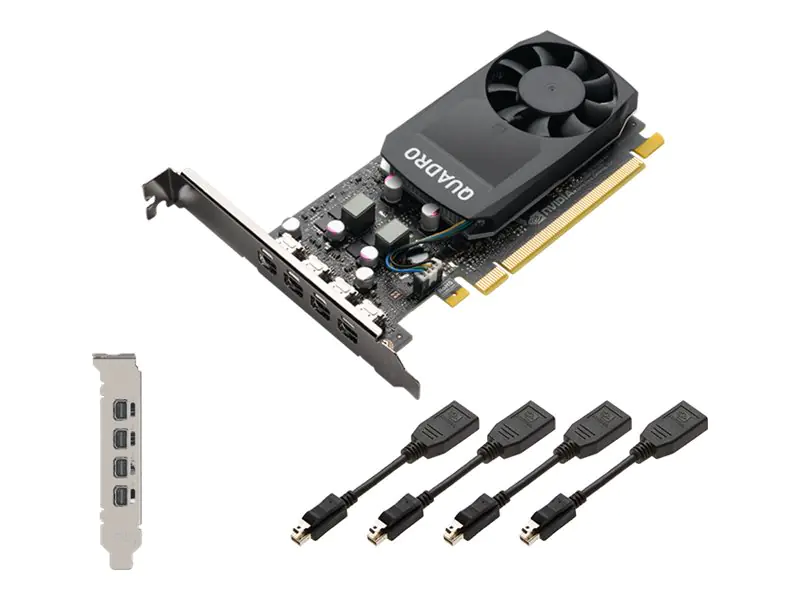 PNY NVIDIA Quadro - Grafikkarte - Quadro P1000 VCQP1000V2-PB