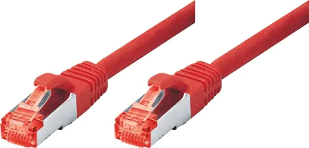 exertis Connect - Patch-Kabel - RJ-45 (M) zu RJ-45 (M) - 2 m - SSTP-Kabel - CAT 6 - halogenfrei - Rot