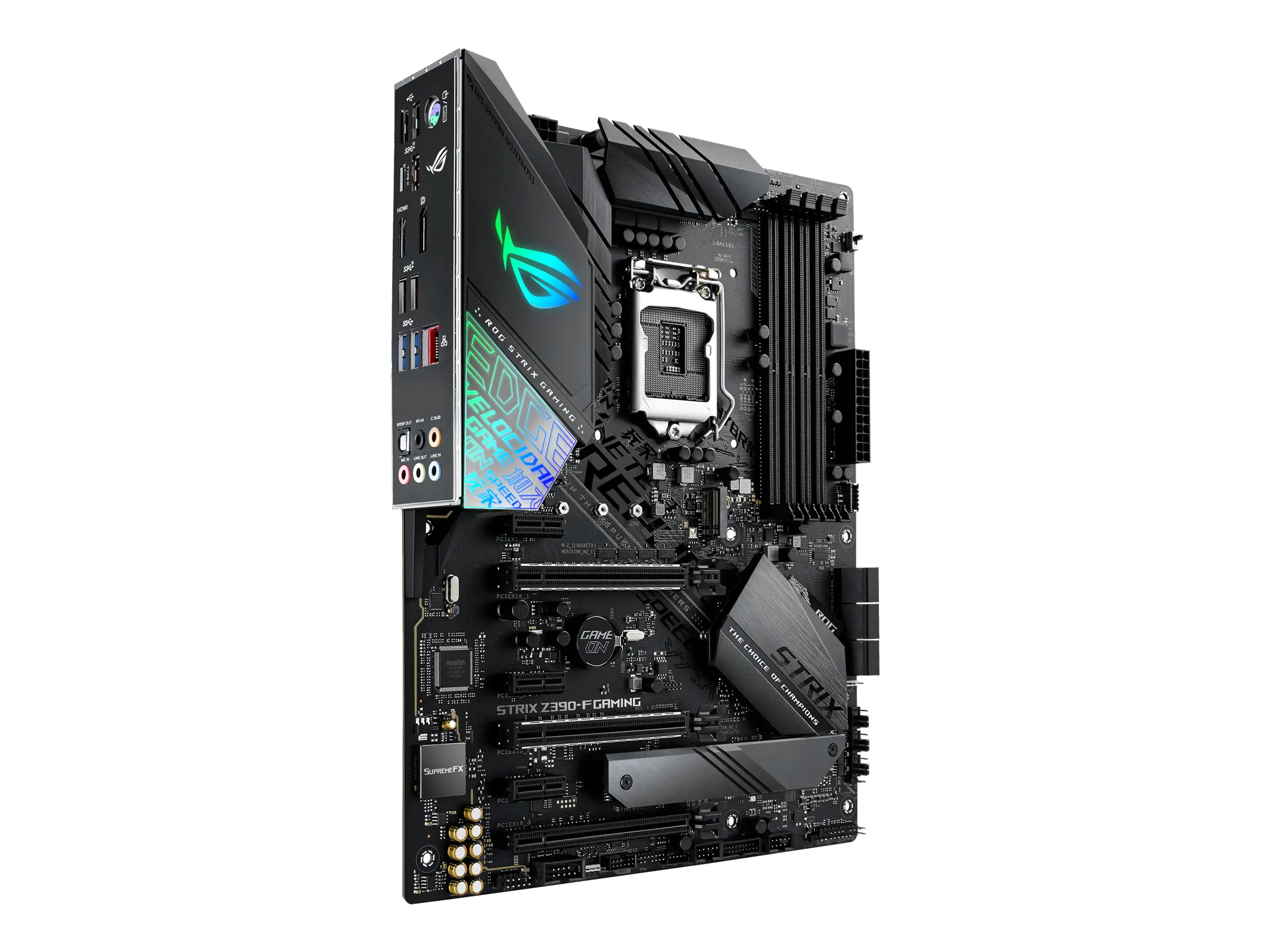 ASUS ROG STRIX Z390-F GAMING - Motherboard - ATX - LGA1151 Socket - Z390 Chipsatz - USB 3.1 Gen 1, USB-C Gen2, USB 3.1 Gen 2, USB-C Gen1 - Gigabit LAN - Onboard-Grafik (CPU erforderlich) - HD Audio (8-Kanal)
