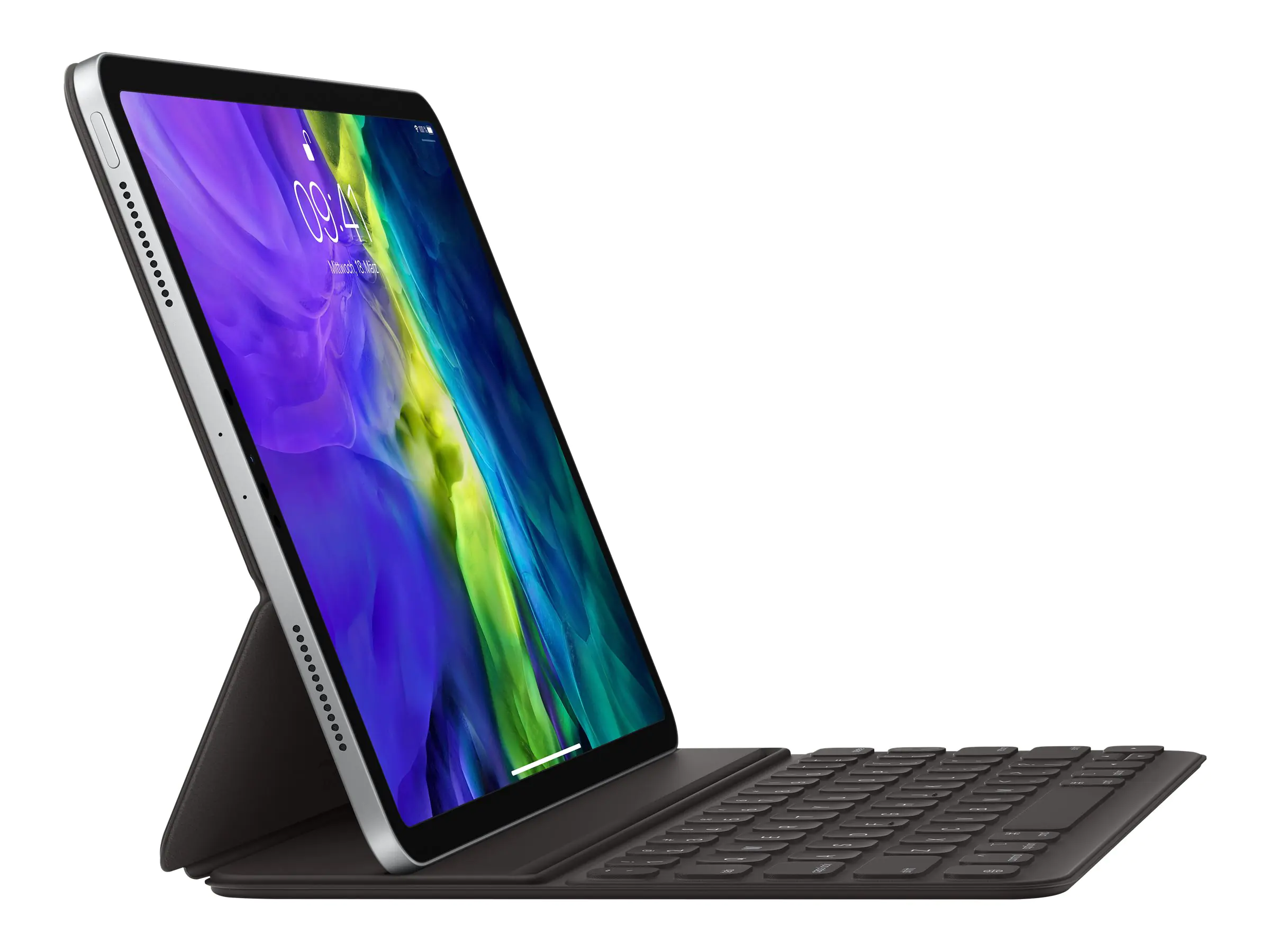 Apple Smart - Tastatur und Foliohülle - Apple Smart connector - QWERTZ - Deutsch - für 10.9-inch iPad Air (4th generation, 5th generation); 11-inch iPad Pro (1st generation, 2nd generation, 3rd generation)