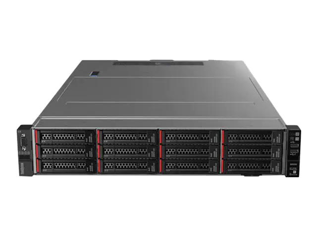 Lenovo ThinkSystem SR550 7X04 - Server - Rack-Montage - 2U - zweiweg - 1 x Xeon Silver 4210 / 2.2 GHz - RAM 16 GB - keine HDD - Matrox G200 - GigE - kein Betriebssystem - Monitor: keiner