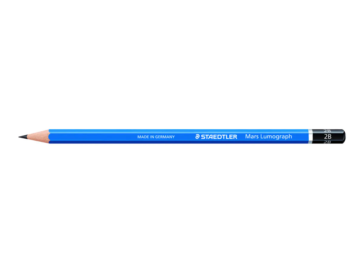 STAEDTLER Mars Lumograph - Bleistift - 2B - 2 100-2B