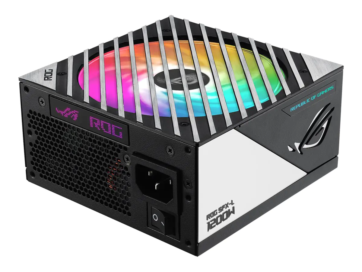 ASUS ROG Loki SFX-L - Netzteil (intern) - ATX 3.0 / SFX-L - 80 PLUS Titanium - Wechselstrom 100-240 V - 1200 Watt - aktive PFC