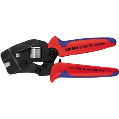 KNIPEX Crimpzange 97 53 09 190mm 0,08-10+16mm brüniert KNIPEX Crimpzange 97 53 09 190mm 0,08-10+16mm brüniert