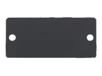 Kramer Electronics Kramer W-BLANK - Front -Blindabdeckung - Schwarz