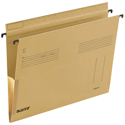 Leitz Hängetasche SERIE 18 DIN A4 250g/m² Natronkarton naturbraun 25 St./Pack. Leitz Hängetasche SERIE 18 DIN A4 250g/m² Natronkarton naturbraun 25 St./Pack.