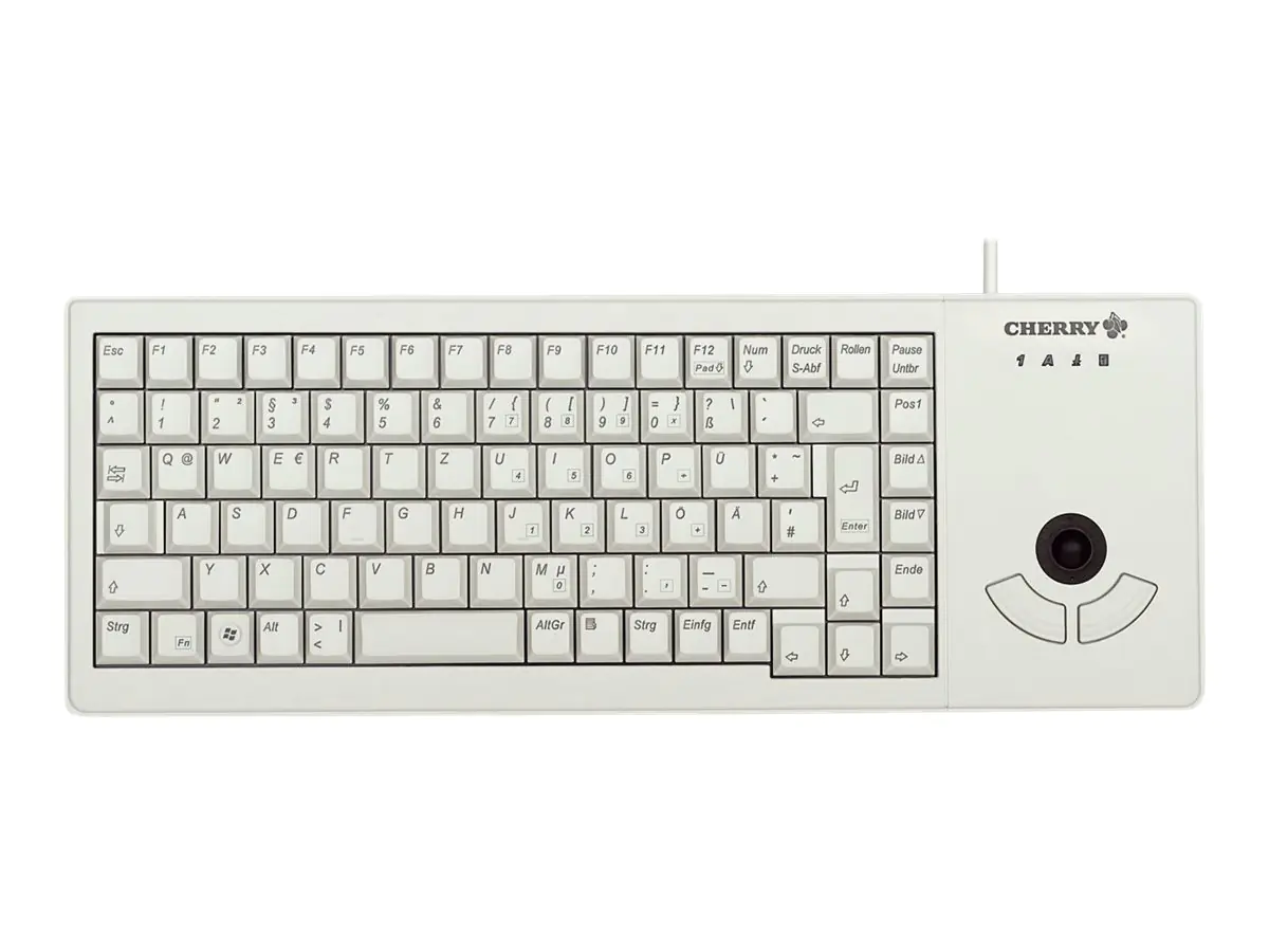 CHERRY XS G84-5400 - Tastatur - USB - Deutsch - Hellgrau