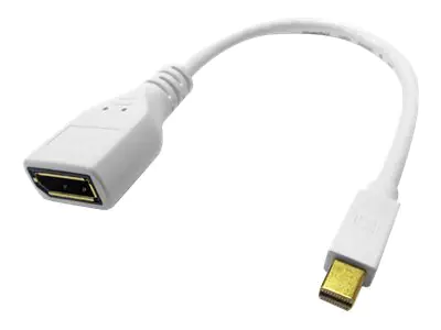 Roline - DisplayPort-Adapter - Mini DisplayPort (M) bis DisplayPort (W) - Schwarz Roline - DisplayPort-Adapter - Mini DisplayPort (M) bis DisplayPort (W) - Schwarz