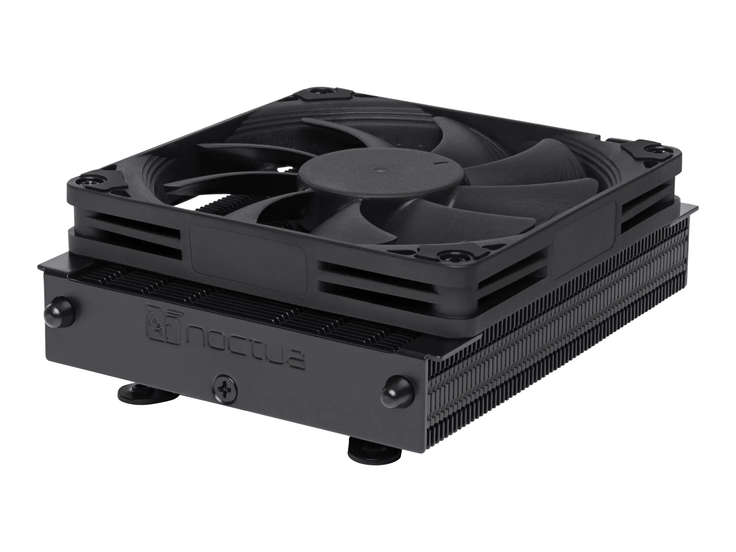 Noctua NH-L9a-AM4 chromax.black - Prozessor-Luftkühler - (für: AM4) - Aluminium mit nickelbeschichteter Kupferbasis - 92 mm - Schwarz