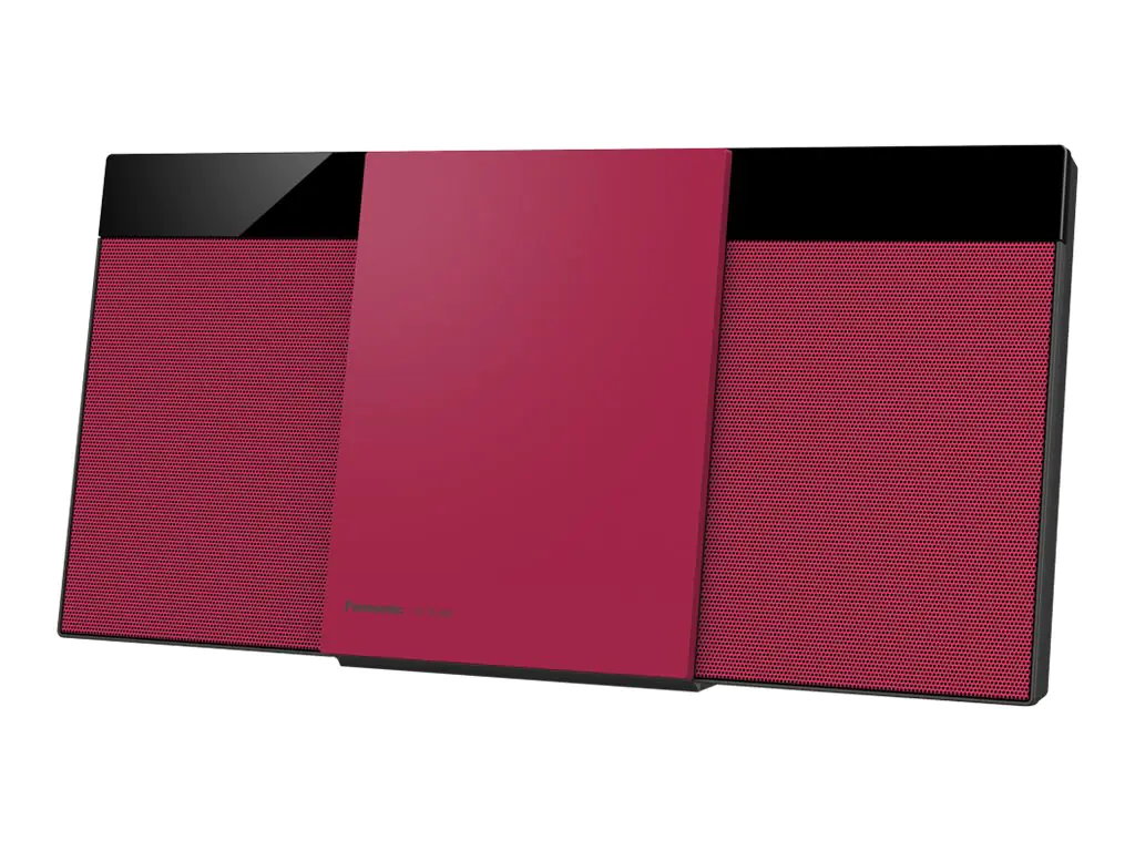 Panasonic SC-HC304 - Microsystem 10 Watt - Rot SC-HC304EG-R