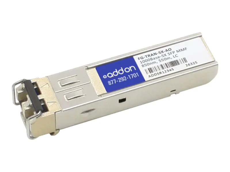 AddOn SFP (Mini-GBIC)-Transceiver-Modul (gleichwertig mit: Fortinet FG-TRAN-SX)